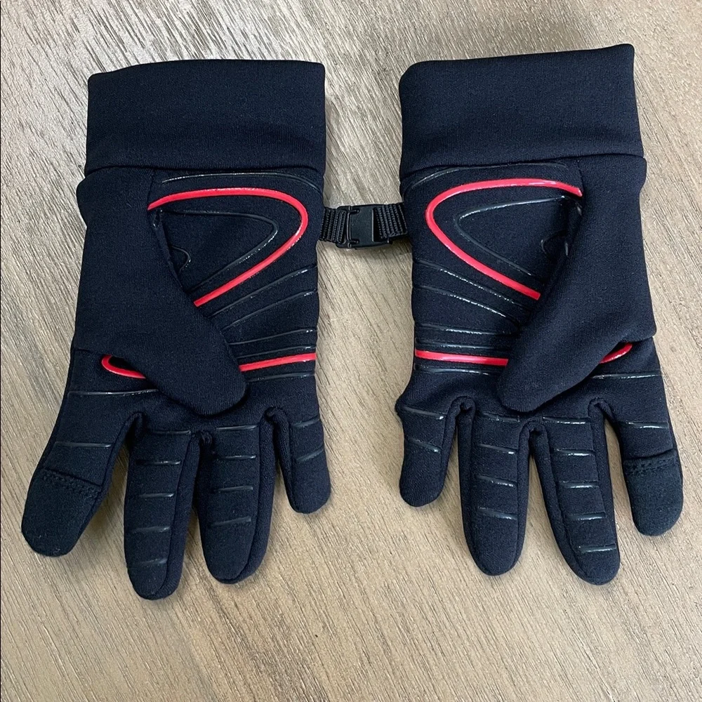 Head Black Glove and Heather Gray Mittens Set Toddler